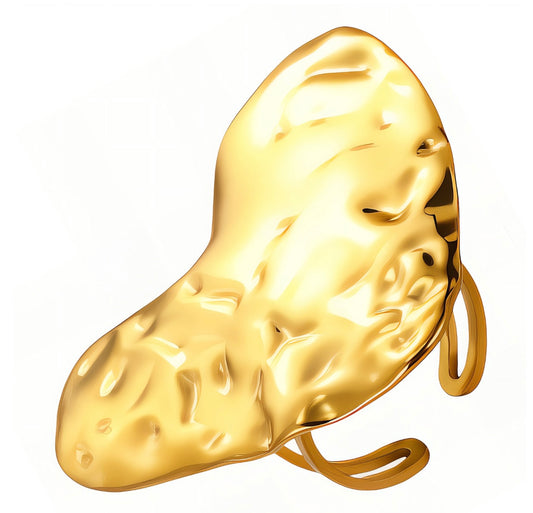 Heart ring, stylish,bold & unique. Adjustable fit. Code 90095