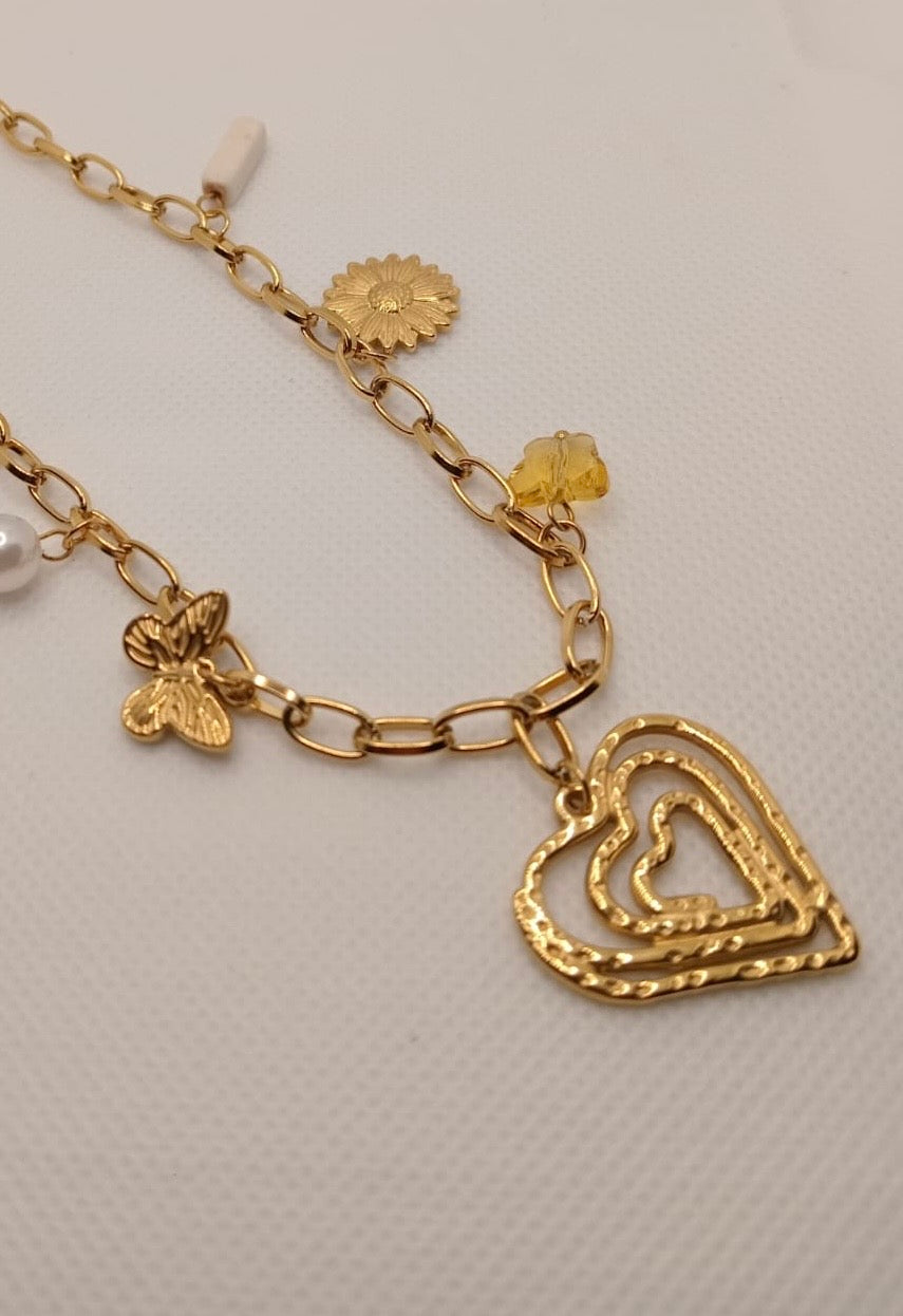 Heart Necklace. Code 90759