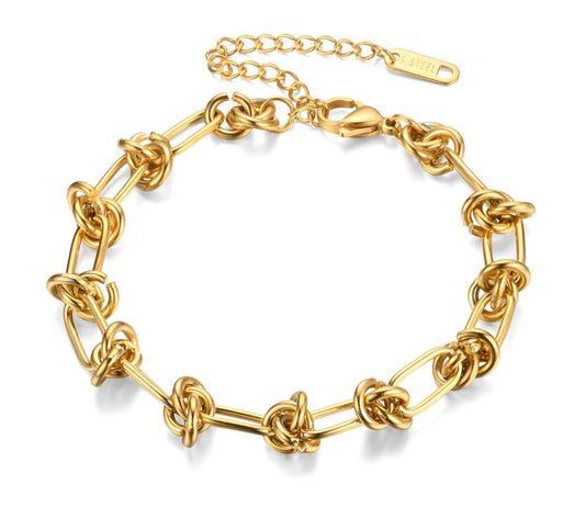 Beautiful & stylish barbed effect bracelet 16.5+5 cm. Code 87380