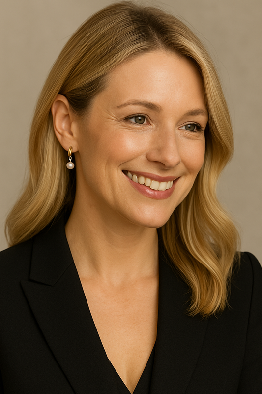 Stylish & elegant imitation pearl drop earrings 1.5 x 3cm. Code 87736