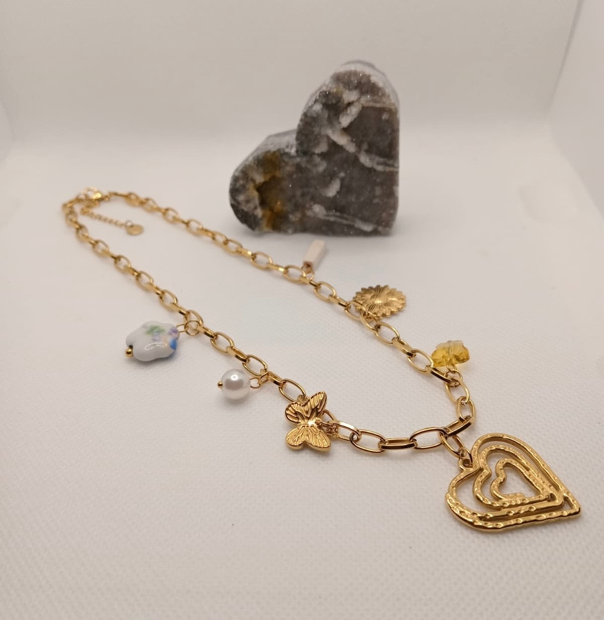 Heart Necklace. Code 90759