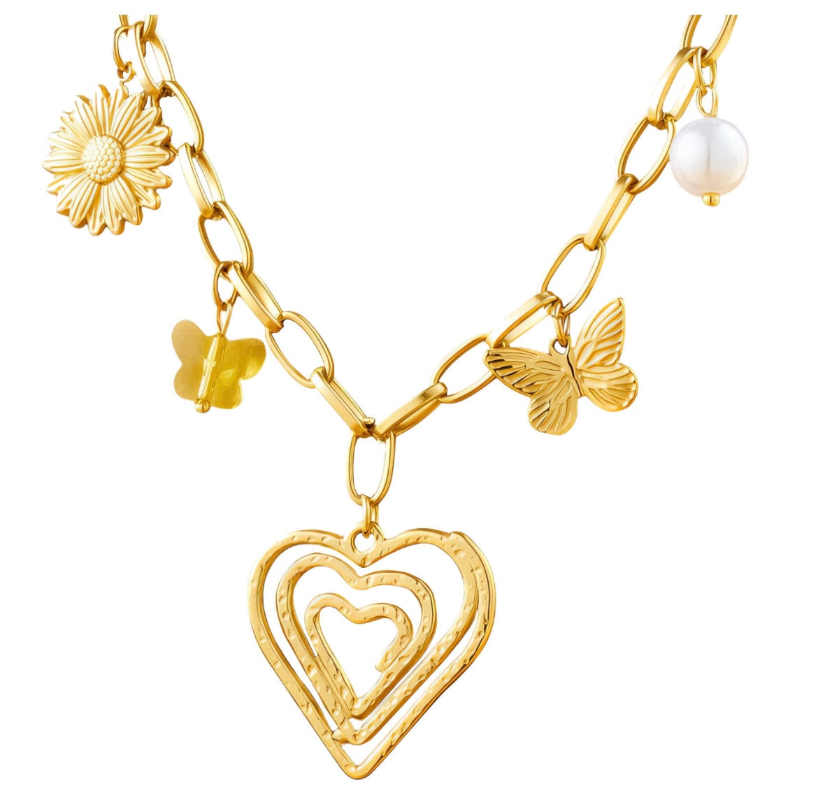 Heart Necklace. Code 90759