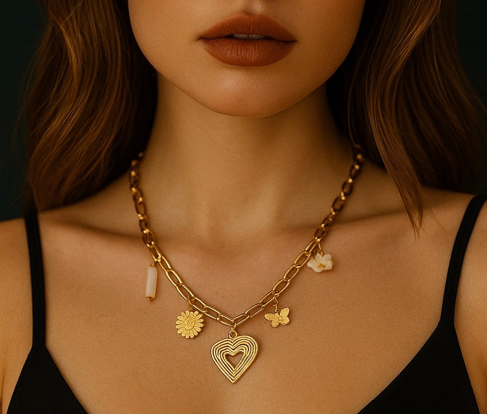 Heart Necklace. Code 90759