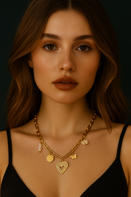 Heart Necklace. Code 90759