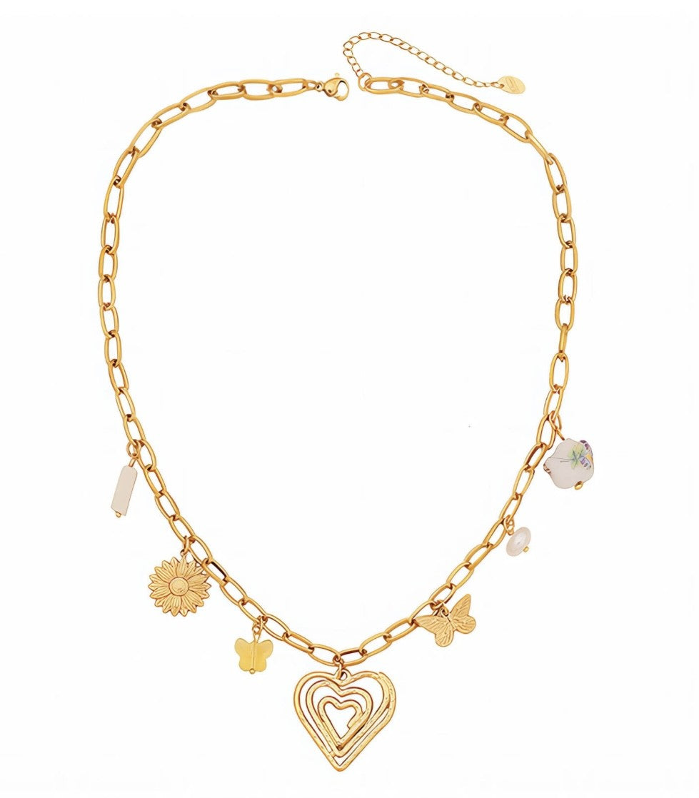 Heart Necklace. Code 90759